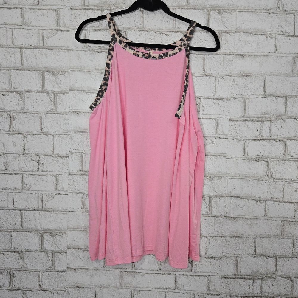 Pink open shoulder long sleeve top